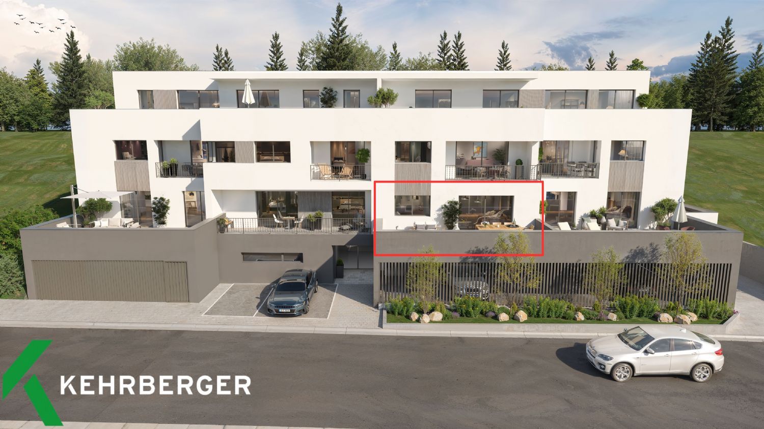 Visualisierung Südansicht