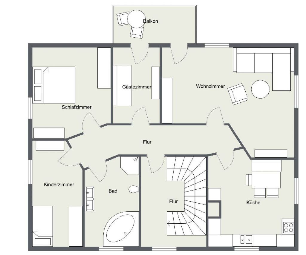 Grundriss Dachgeschoss