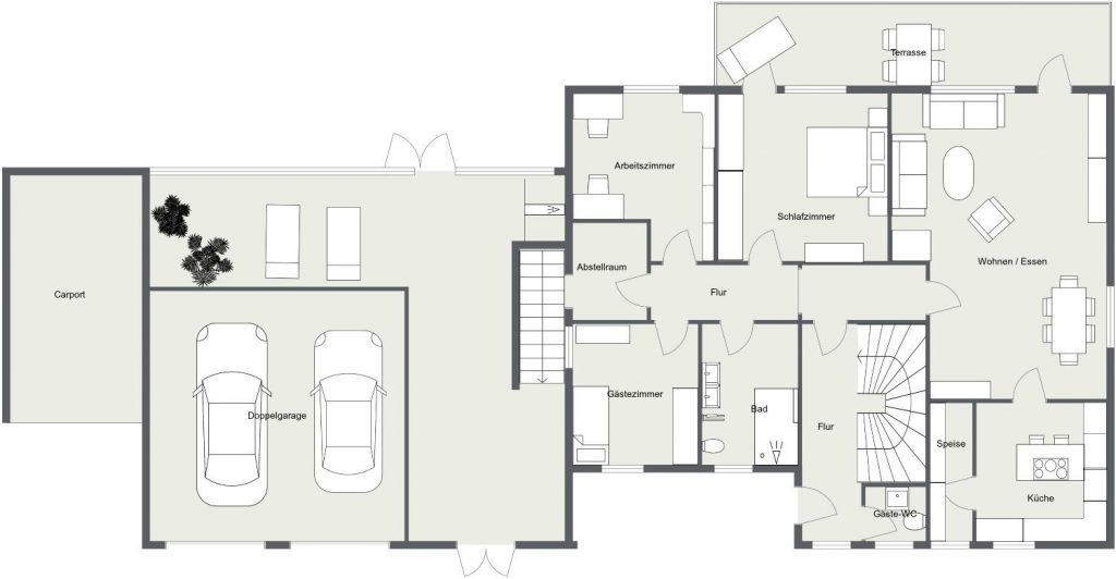 Grundriss Erdgeschoss