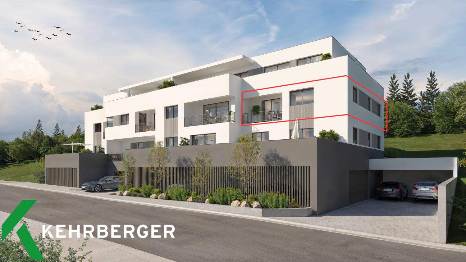 Visualisierung Süd-Ostansicht