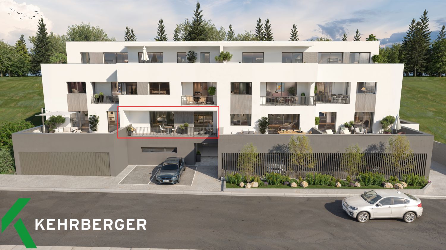 Visualisierung Südansicht