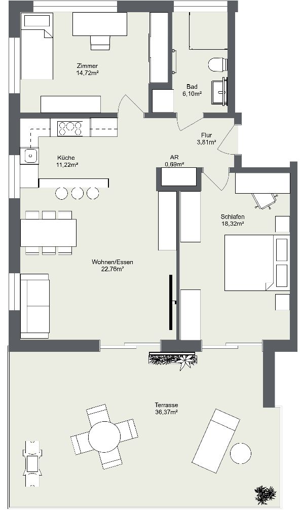 Grundriss 2D