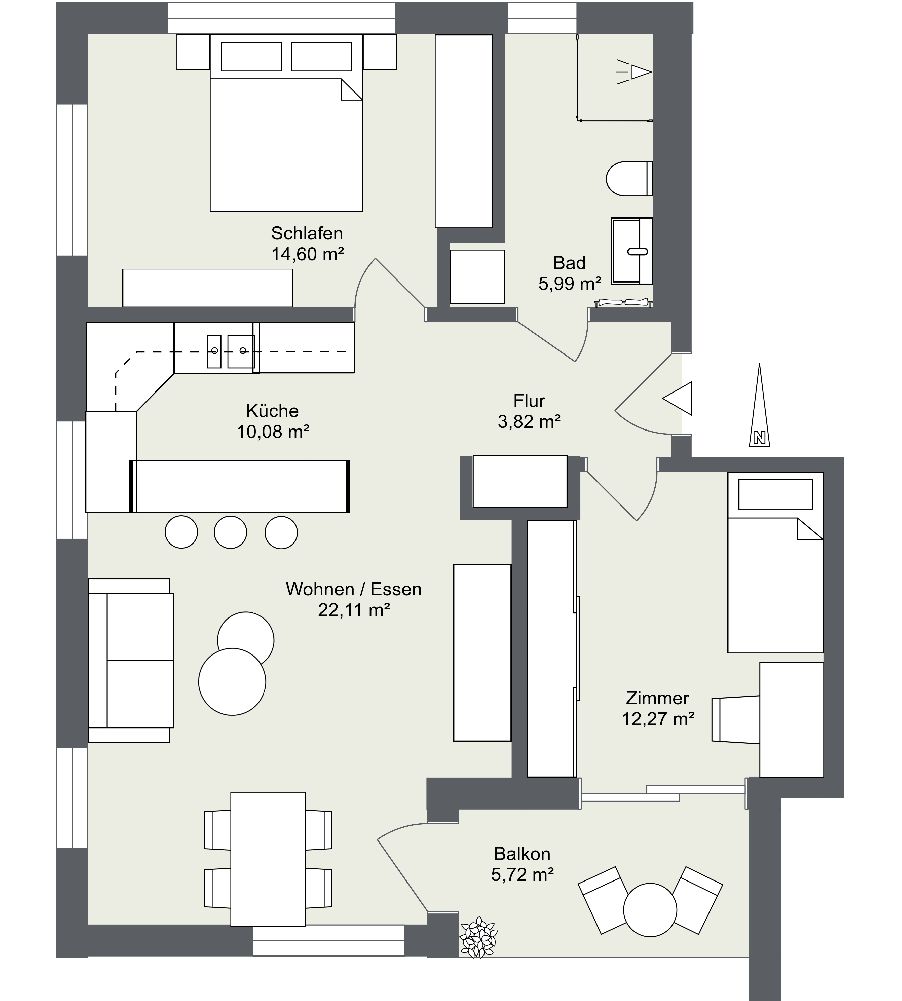 2D - Grundriss