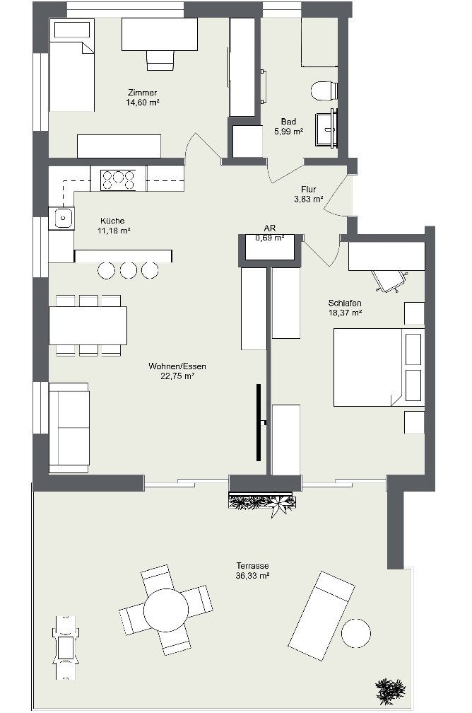 Grundriss 2D