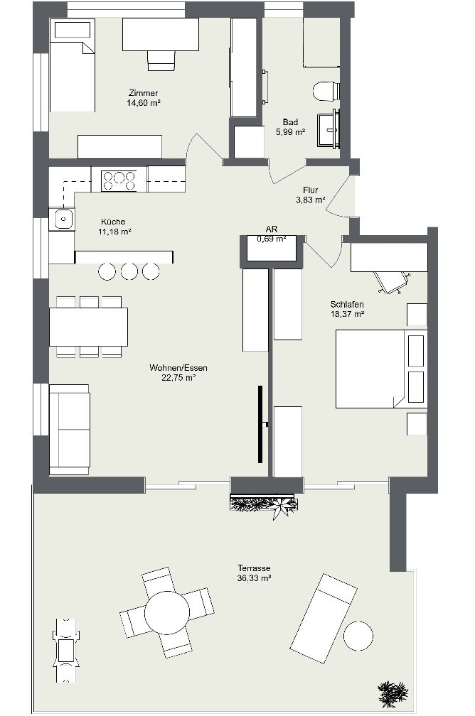 Grundriss 2D