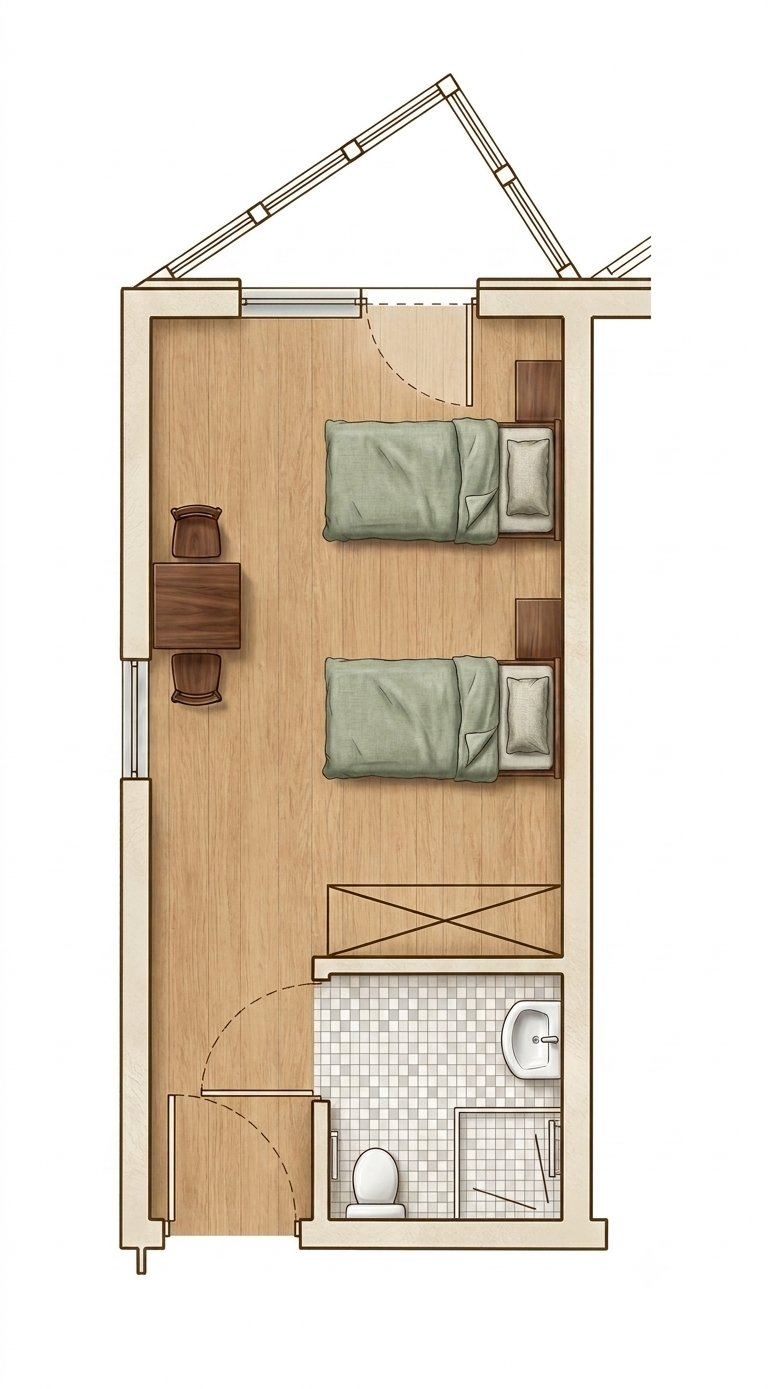 Grundriss Pflegeapartment