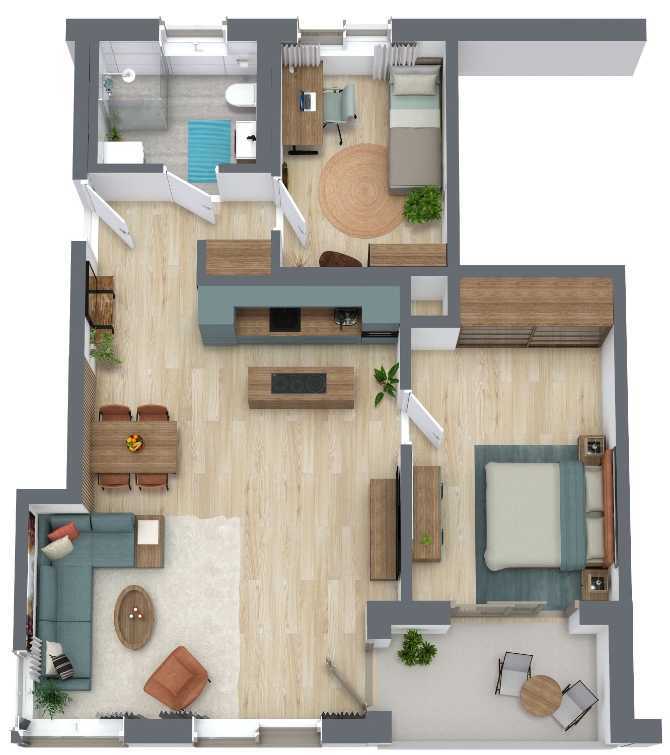 Grundriss 3D